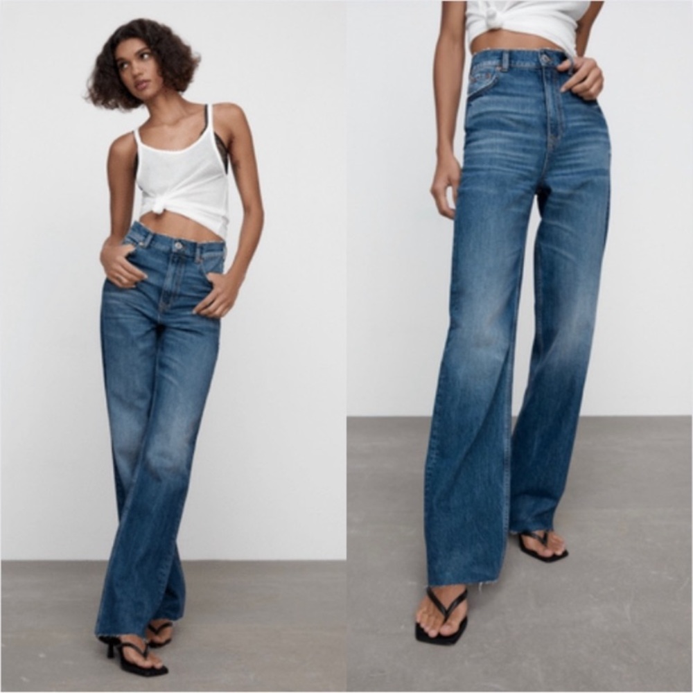 Zara 90’s Wide Leg Jean